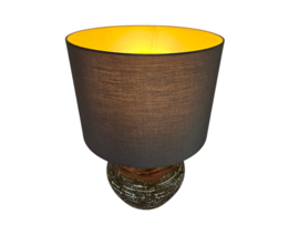 Herda Holland - tafellamp - terra cotta - aardewerk - 70s