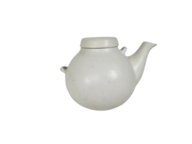 Arabia Finland | ModelGA3 | Witte Theepot | Ulla Procope | Scandinavisch vintagedesign