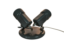 Vrieland design - dubbele plafondspot - wandspot - Holland - 70's