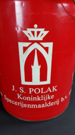 Voorraadbus gemalen kaneel J.S. Polak