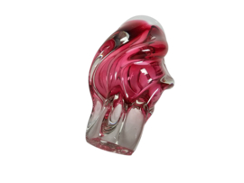 Josef Hospodska - Tsjechië - glasdesign - twisted vase  - Chribska glassworks - 60's
