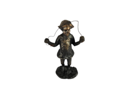 Astrid Veldhuyzen-Koppen - meisje met springtouw - sculptuur - 1990s