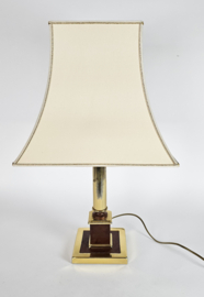 Herda Amsterdam - trekpendel bureaulamp - messing - 70s