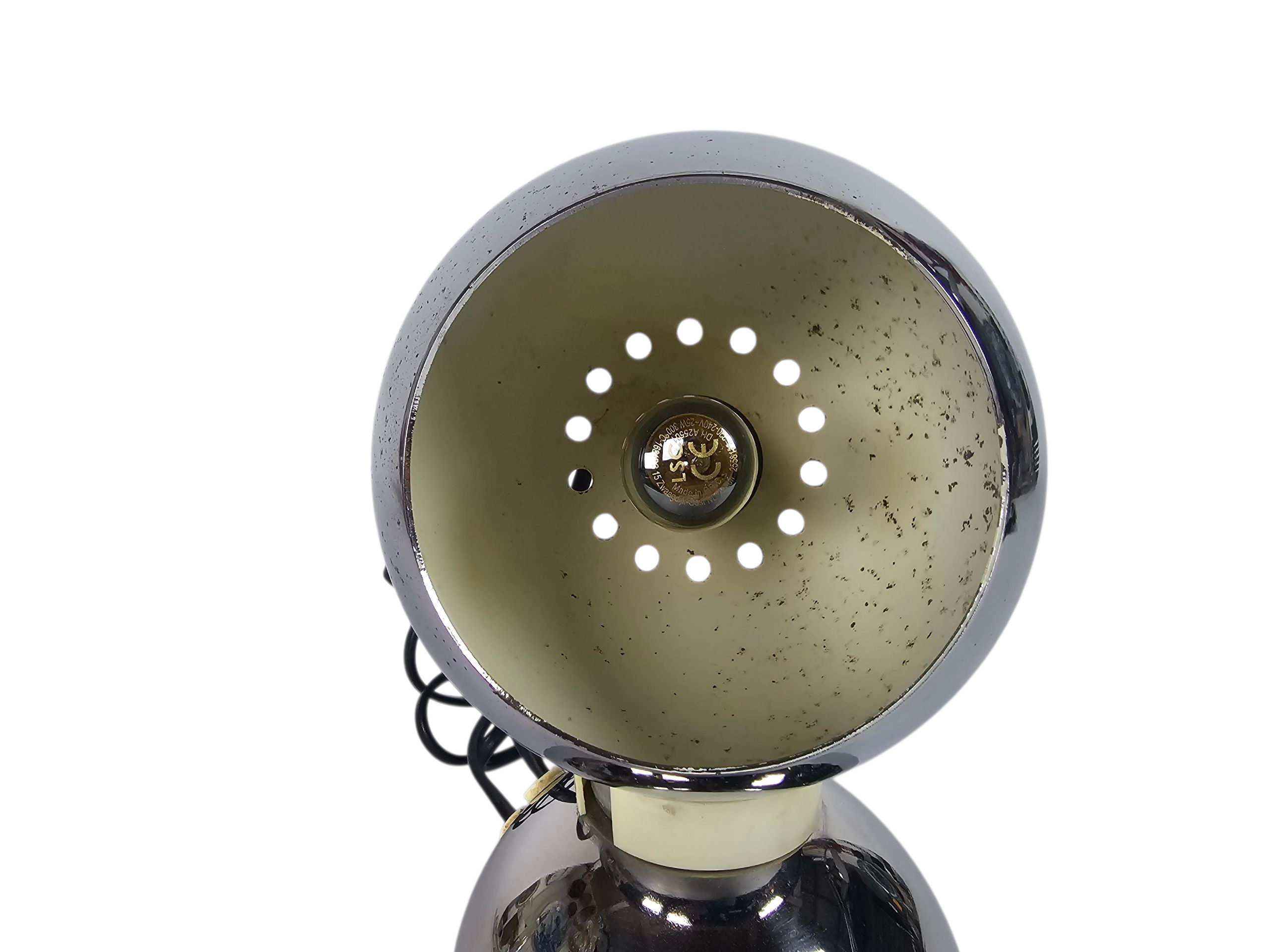 Goffredo Reggiani - Eyeball lamp - chroom - 1960's