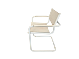 Bauhaus design - Mart Stam - Visitor chair - Matteo Grassi - leer - buisframe -  70's
