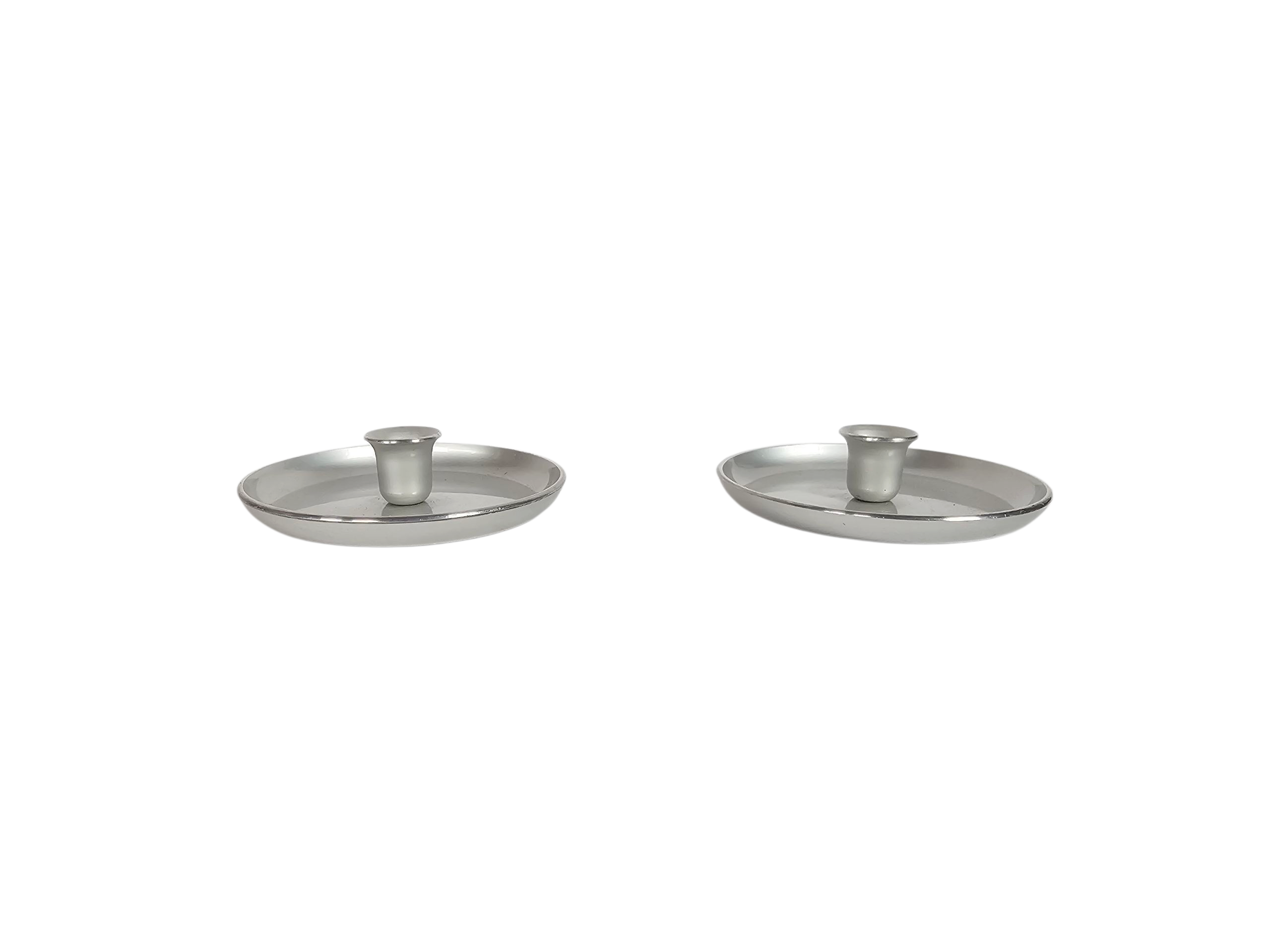 Emalox - candlestick (2) - emaille - design Bjørn Engø - Noorwegen - 3e kwart 20e eeuw