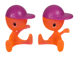 Alessi - model Cico - ontwerp Stefano Giovannoni - eier/zoutstrooier - Italie - 2000