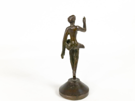 'Ballerina' - brons - gesigneerd - sculptuur -  A.B. Bruna - 1982