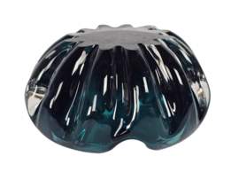 Murano - Sommerso - asbak - groen - 3e kwart 20e eeuw