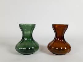 Leerdam glas - Andries Copier - Hyacinth/Garlic vaas - persglas - model 583 - 50's