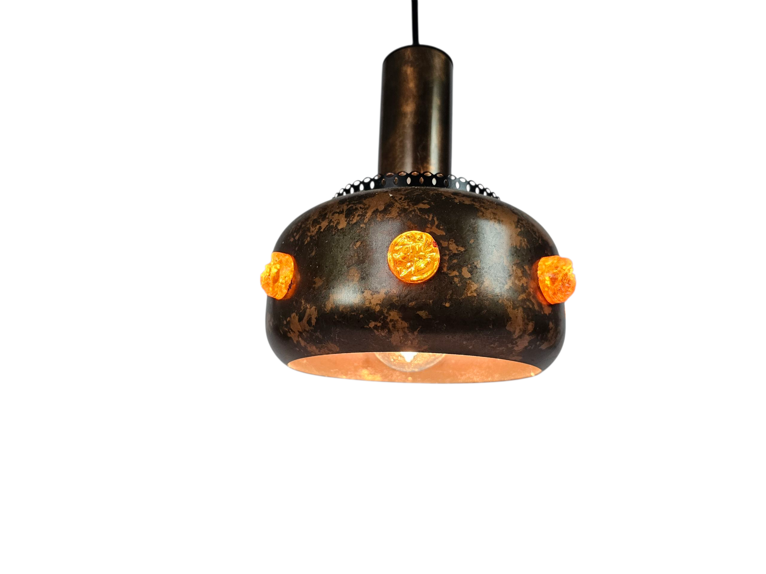 Herda Holland - hanglamp - koper - Space ace - 80's