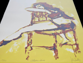 Jits Bakker - Grafiek - handgesigneerd -  1990's