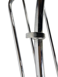 Dutch design - Art Deco - Gispen Stijl - wand kapstok - chroom - 30's