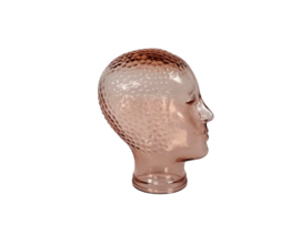 Piero Fornasetti stijl - Mannequin - glazen hoofd - geperst glas - mid century modern