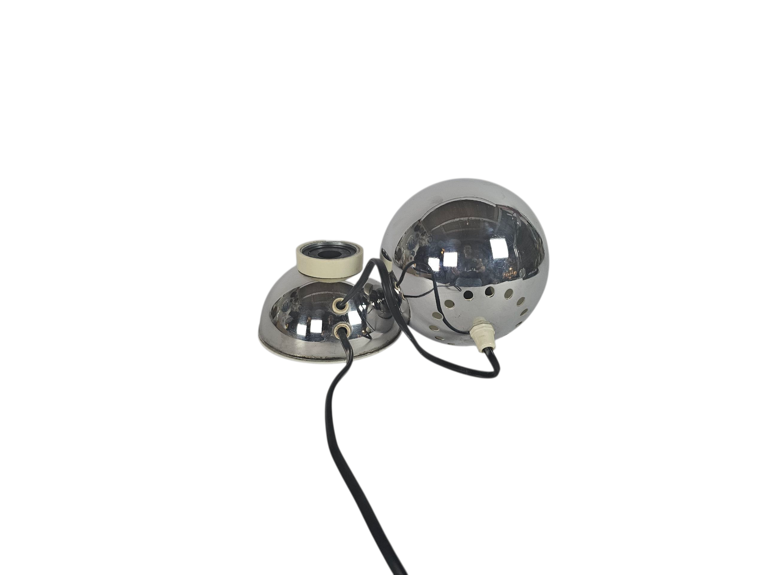 Goffredo Reggiani - Eyeball lamp - chroom - 1960's
