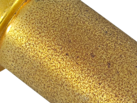 Hollywood Regency - ontwerp Rupert Nikoll - hanglamp - kristal - messing - 1950's