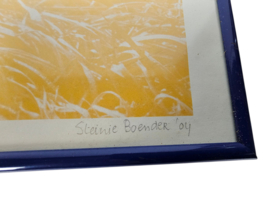 Steinie Boender - Overwater Strijen - Litho - 2004 - oplage 75 - gesigneerd