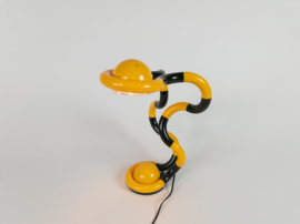 Richard X Zawitz -  "Tangle"  lamp - TT design - flexibele slangen lamp  - bureaulamp - 80's