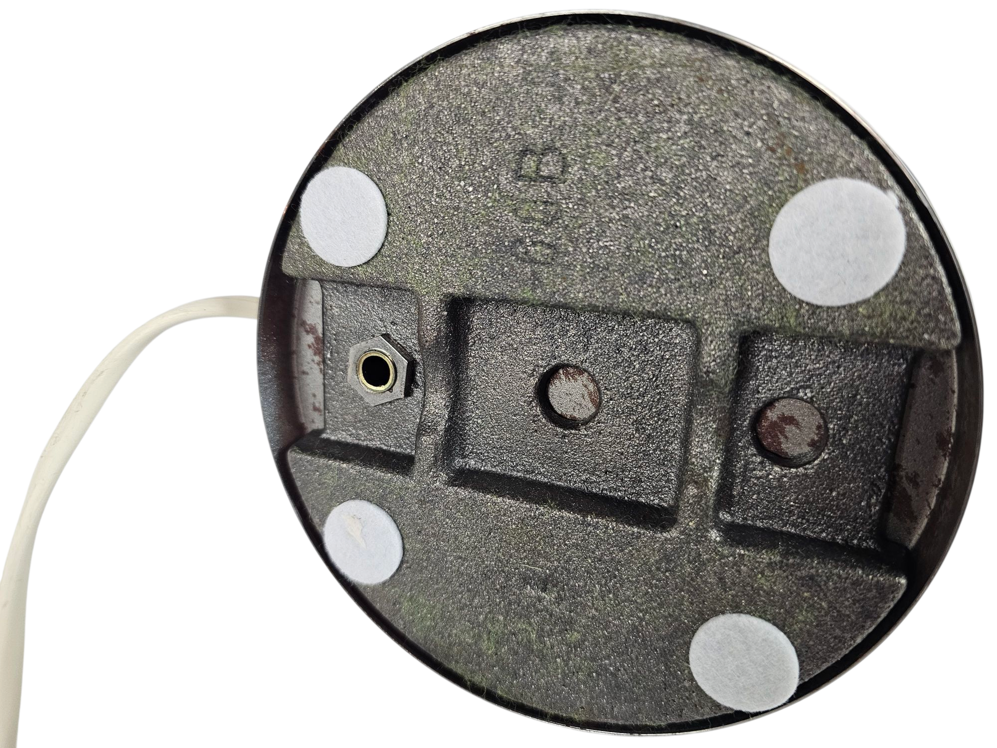 Hala Zeist - model 768 - tafellamp - wit - flexibele hals - 3e kwart 20e eeuw