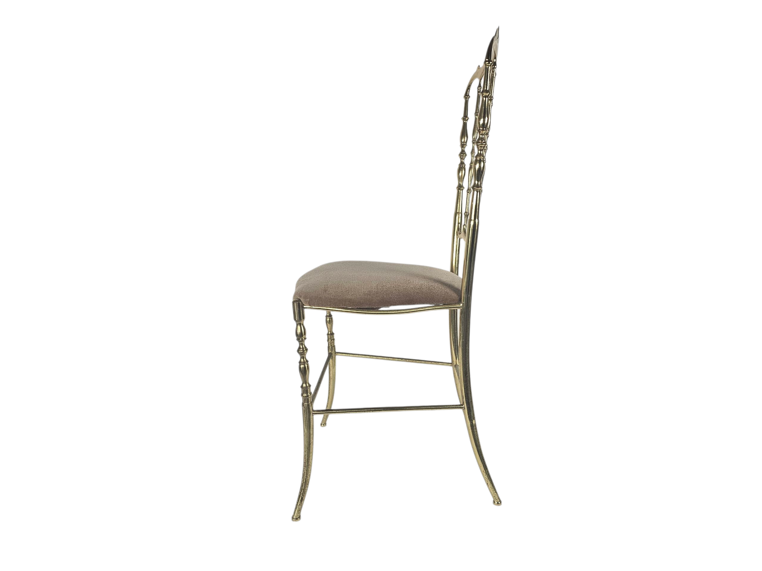 Italian design - Chiavari chair - High chair - messing - Italie - 1950's