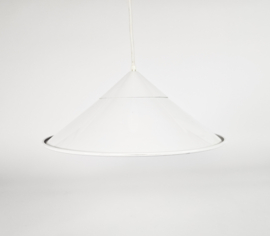 Vintage - Post Modern - UFO hanglamp - Louis Poulsen stijl  - emaillen - 80's