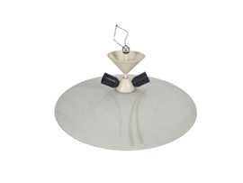 GERESERVEERD - Philips - paraplulamp - glas - metaal - Holland - 1960's