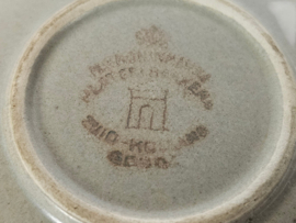 Plateelbakkerij Zuid Holland (PZH) - Gouda - Holland - decor Juli - schaal en  (5) bordjes -1930