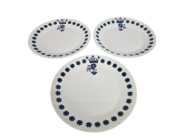 Figgjo Flint - Menu - 3 x  borden - Noorwegen - 3e kwart 20e eeuw