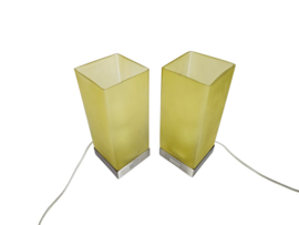 Boxford Holland - Jan des Bouvrie - kubus lampen (2)  - cubic lamp - R2217 - 1990's