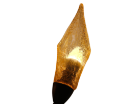 LAM - Lightning - wandlamp - Made in Italy - metaal - mond geblazen glas - 2000