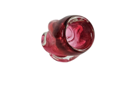 Josef Hospodska - Tsjechië - glasdesign - twisted vase  - Chribska glassworks - 60's