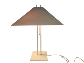 Dijkstra - Dijkstra Holland - Hollywood Regency stijl - wit - beige - tafellamp - 70's