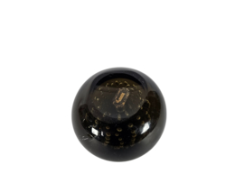 Whitefriars - ingesloten lichtbellen - 'Twilight' -  Paperweight - 1950's