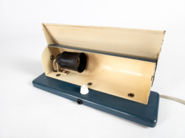 Gispen - H.W. Gispen - cilinder wandlamp - metaal -  blauw - 1950's
