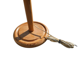 GB Solbackens Svarveri - grenenfineer - vloerlamp - Zweden - 1970's