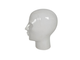Royal Delft - keramiek - mannequin-hoofd - vintage hoofd - 1970's