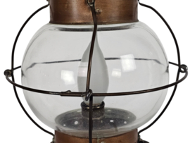 Scheepslamp - 'Union Lantern' - Maritiem verlichting - messing - 1e helft 20e eeuw