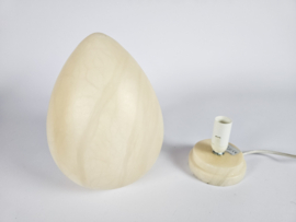 Design Angel Jove - Egg lamp - albast - tafellamp - 3e kwart 20e eeuw