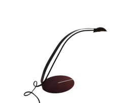 Herda Holland - Dutch design - model B1412 - halogeen - Bordeaux - 80's