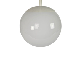 Happy Lights - Globe - Ochtendnevel - opaalglas - metaal - 70's