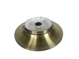 Dijkstra - Fokke Dijkstra - 'Flush Mount' - Space Age plafonniere - amber - 70's