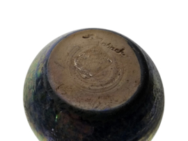 Mobach - lusterglazuur - groen/koper - gesigneerd - 1960's