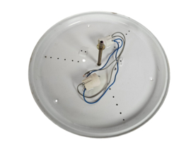 Murano - XL plafonniere - glas met ingesloten goud deeltjes - Italie - 3e kwart 20e eeuw