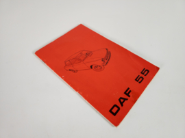 Daf 55 - instructieboekje - handleiding  - Van Doorne's Automobielfabrieken N.V. -  1970's