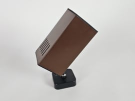Philips - model NCS 104 - kubus wandspot - metaal - kunststof - 1970's