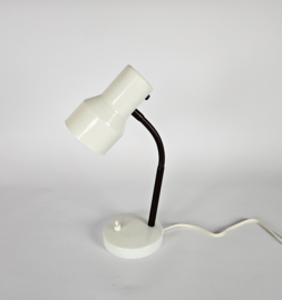 Hala Zeist stijl  - bed/tafel/bureaulampje - flexible hals - 3e kwart 20e eeuw