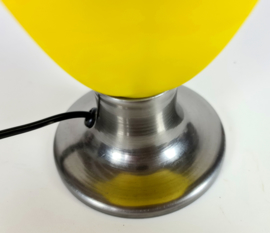 Dutch design - Pols Potten - tafellamp -  kelk verlichting - glas - metaal - 90's