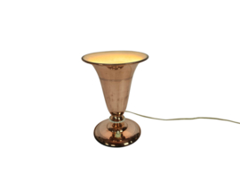 Art Deco - Kelklamp - koper - Uplighter- Holland - 1e helft 20e eeuw