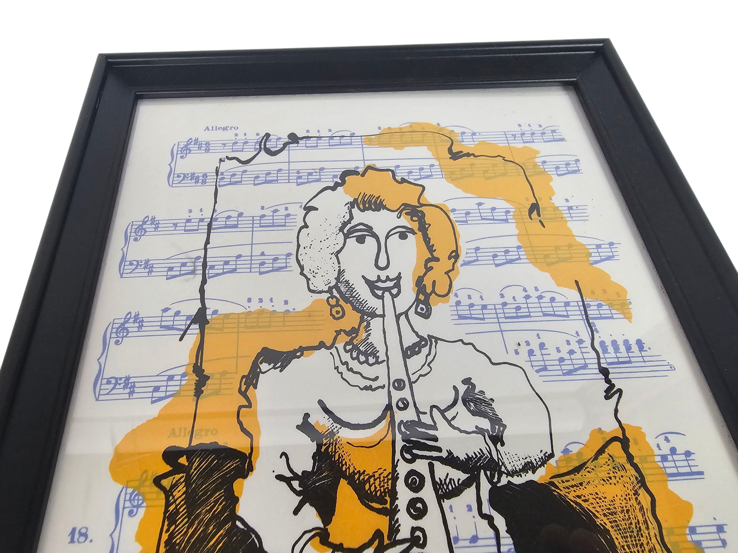Grafiek - Marijn Moree - 'Allegro' - zeefdruk - gesigneerd - 2019