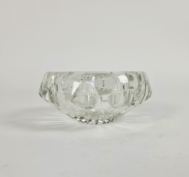 Leerdam glas - Andries Copier - Kristal - Asbak -  geslepen  glas - 1950's